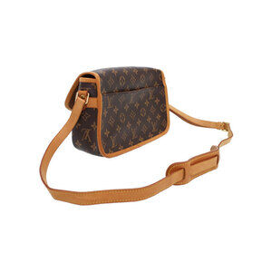 Louis Vuitton Brown Bag Shoulder Sologne Monogram Leather